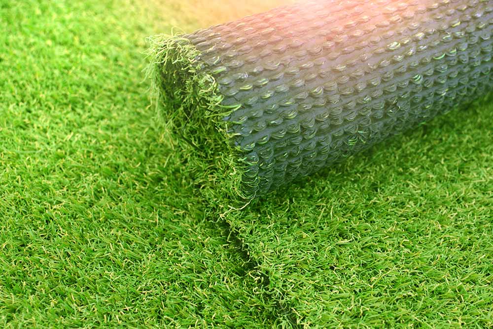 Biodegradable artificial grass